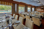 Restaurant-bar on the boat deck