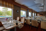 Restaurant-bar on the boat deck
