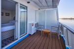 Cabin on the boat  deck