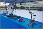 Gym Equipment on the sun deck